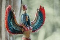 Small sculpture of Egyptian goddess Isis