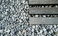 Small sea stones, gravel. Background. Decorative pebbles.Textures