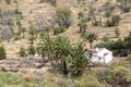 Small settlement on Gomera island, Spain Royalty Free Stock Photo