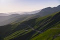 Small sheep farm lost among the mountains of the Pyrenees Royalty Free Stock Photo