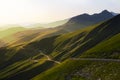 Small sheep farm lost among the mountains of the Pyrenees Royalty Free Stock Photo