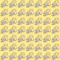 Small sheep, gift card or cloth, pattern, repeating pattern,small cats, paper gift or cloth, pattern, repeating pattern, Royalty Free Stock Photo