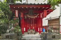 Small Shinto Shozoku Inari Shrine dedicated to the Uga-no-Mitama divinity me