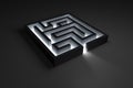 Small shiny maze