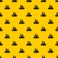 Small ship pattern vector