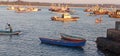 Small ships boated at vengurla port sindhudurg fisherman are back from fishing