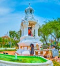 The small shrine in Bangkok, Thailand