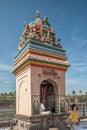 Small shrine of Ganapati in the complex of Shri Siddheshwar Shiva temple Royalty Free Stock Photo