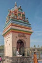 Small shrine of Ganapati in the complex of Shri Siddheshwar Shiva temple Royalty Free Stock Photo