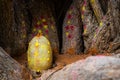 Shrine Inside Old Tree Royalty Free Stock Photo