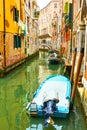 Small side canal in Venice