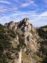Small side peak at Wendelstein Royalty Free Stock Photo