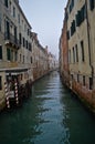 Small Venice Canal in Winter