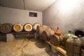 Small simple wine vault at the farmhouse