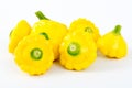 Small size patty pan patisson squash Royalty Free Stock Photo