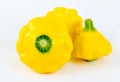 Small size patty pan patisson squash Royalty Free Stock Photo