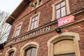 Small SNCF train station in Kalhausen in eastern France