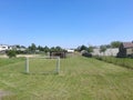 Small soccer field Royalty Free Stock Photo