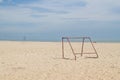 Small soccer goal Royalty Free Stock Photo