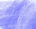 Small soft blue violet paint stripes with dry brush. Horizontal lineart brush and paint, background backdrop design. Dry brush