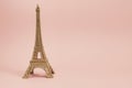 A small souvenir of the eiffel tower Royalty Free Stock Photo