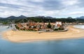 Small Spanish village Ribadesella, Northern Spain