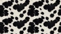 Small Spots Seamless Cow Pattern Texture Background Royalty Free Stock Photo
