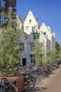 Bikes in Amsterdam, the Netherlands.