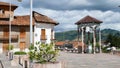 Small square of the crucifix of the Vado Cuenca Ecuador