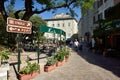 Place Doria, Saint-Florent, Corse, France