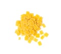 Small Square Pasta, Quadrucci Raw Pasta, Flat Dry Macaroni, Mediterranean Cuisine, Soup Ingredient