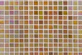 Small square tile colorful texture on the wall for graphic background resource Royalty Free Stock Photo