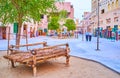 Historic Al Seef neighborhood, Dubai, UAE Royalty Free Stock Photo