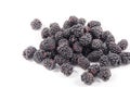 A small stack of sweet blackberry`s