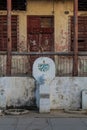 Small statue of Jose Marti in Tivoli neighborhood of Santiago de Cuba, Cu