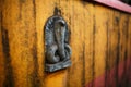A small statue of the Snake, the temple of the serpent in India Gokarna Royalty Free Stock Photo