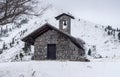 Small, stone church in the mountains Greece, Peloponnese