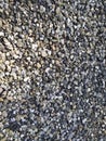 Small stone particles that you can see on roads Royalty Free Stock Photo