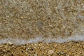 small stones on the beach Royalty Free Stock Photo