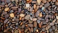 Pebble stone background nature beauty. Royalty Free Stock Photo