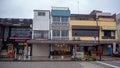 Small store building at midtown of Nikko for background