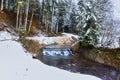 Small stream in the Bavarian Alps Royalty Free Stock Photo