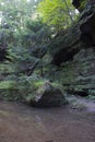 Small stream and cliff