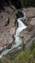 Small stream between the roks