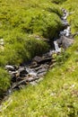 Small stream in Swiss territory