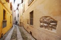 Cernobbio, a typical street Royalty Free Stock Photo