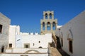 Small street in Greece Royalty Free Stock Photo