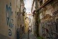 Small street in Lisbonne