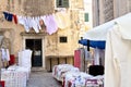 Small street market - Dubrovnik. Royalty Free Stock Photo