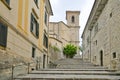 The old town of Agnone, Italy. Royalty Free Stock Photo